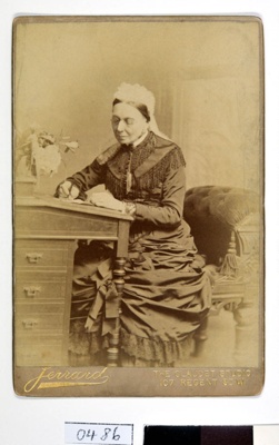 Mrs Sarah Elizabeth Wardroper; Jerrard; c.1880; 0486