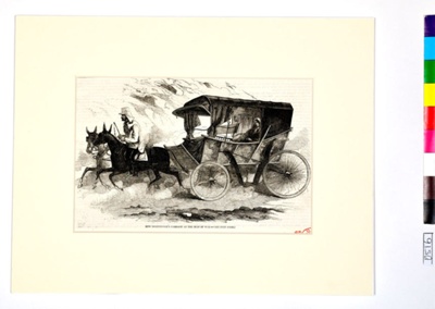 Miss Nightingale's Carriage at the Seat of War; Illustrated London News; 30/08/1856; 0042