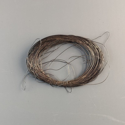 Metal wire; c1879; 0176.15 Metal wire; c1879; 0176.15