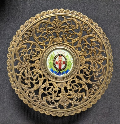 Commemorative Crimea Plate ; c1860; 0247