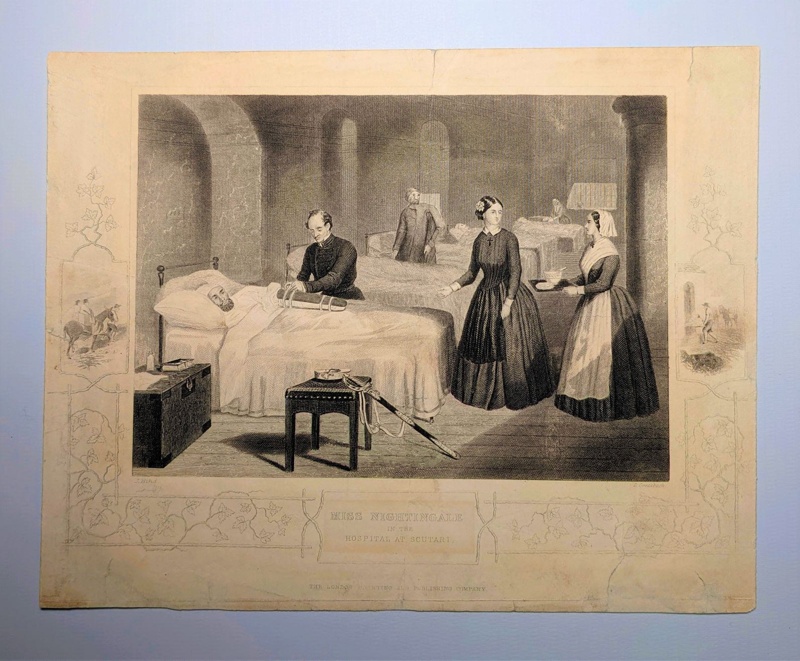 Miss Nightingale In The Hospital At Scutari J Hind 1856 0463 Ehive 4884