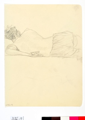 Drawing by Annette Garfitt; Annette Garfitt nee Bowen; 1939; 1095.19