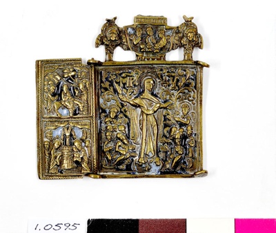 Incomplete Brass Triptych; 0595 | eHive