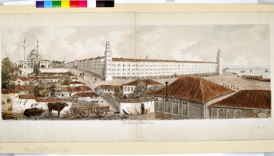 The Barrack Hospital (Scutari); Lady Alicia Blackwood; 1857; 0010