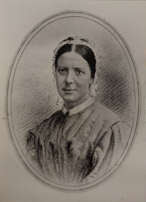 Agnes Jones Drawing; St. Thomas's Hospital; 0485.02