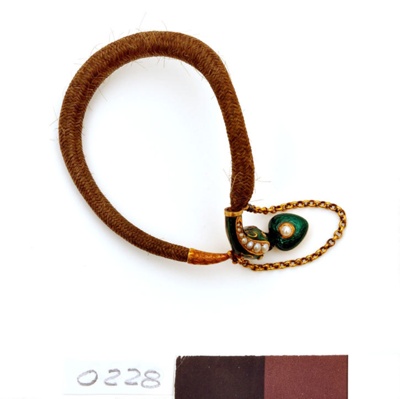 Bracelet made from the Nightingale's Hair ; c1854; 0228.01