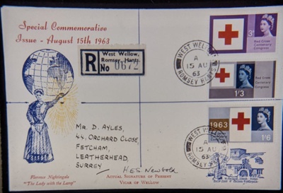 Red Cross Centenary Stamps ; 1963; 0880.15