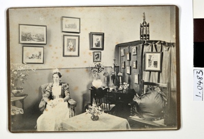 Sister Adelaide in her Ward Bed-Sitting Room; Lady Acland; 1896; 0483