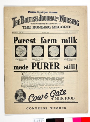 The British Journal of Nursing, June 1933; The British Journal of Nursing; 06/1933; 0327