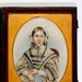 Miniature of a young Florence Nightingale seated; Unknown; c.1920; 0027