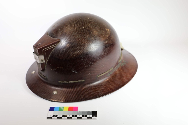 Miner's helmet, MSA Skullgard Type K; Mine Safety Appliances Co.; 1930s
