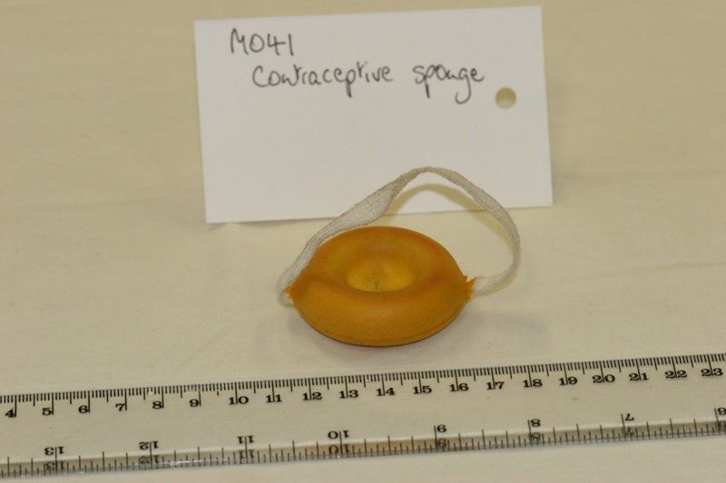 Contraceptive devices sponge; M041 eHive