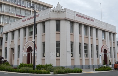 AMP Building (Australian Mutual Provident Society); JA Louis Hay