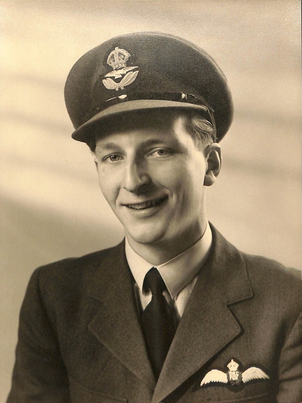 Portrait photo of RAF Pilot Doug Fuell; The George Wilden Collection ...