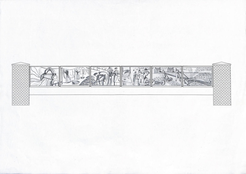 Bridge Approach Panel Navigation Approach Bridge panels designed by Clare Curtis; Modern ...