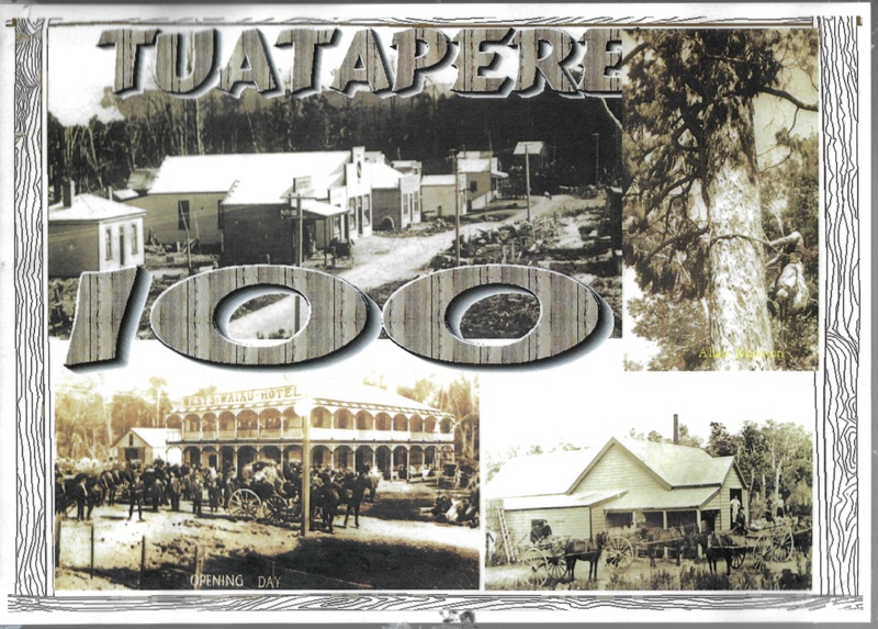 100 Years - Centennial Celebrations for Tūātapere - featuring Edith Miller's Poem, first set of posters