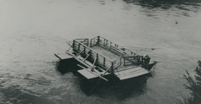 Woodlands Estate, Waiau - farmed by the Mouat family (1893-2008), the Motu Punts