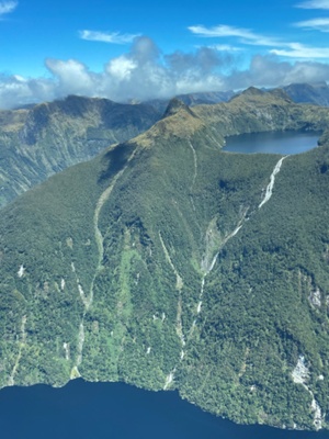 Fiordland or Te Rua-o-Te-Moko, Natural Heritage - Lake Browne & Browne Falls image item