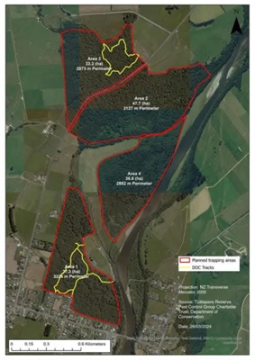 Tūātapere Reserve Pest Control Group - Local District Conservation Projects image item