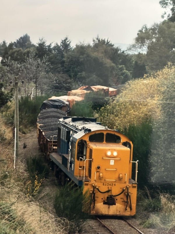 Ohai Town & District - Business & Industry, Ohai Railway Line in use and after closure