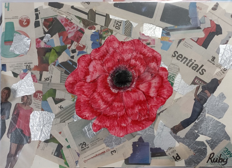 Waiau Area School (WAS) - Anzac Art for Community Archive 2024