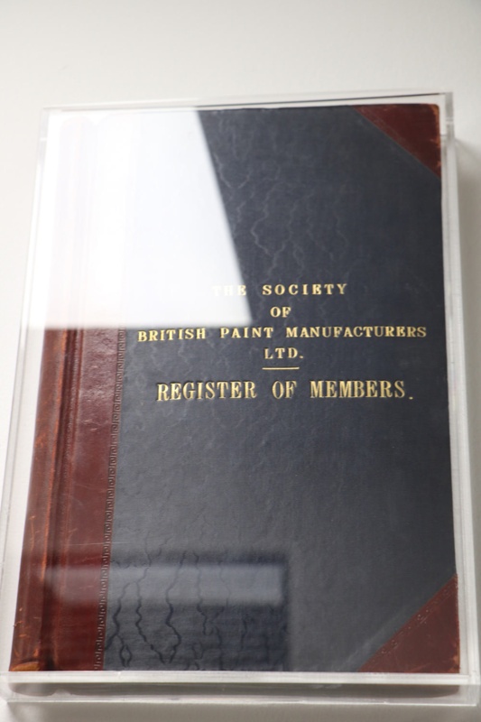 Register of Members; Society of British Paint Manufacturers eHive