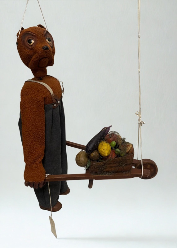 Benjamin Brandysnap puppet; The Magic Pudding (1970); Marionette ...