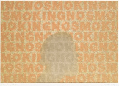 Self righteous Silhouette; McCoig, Malcolm; ABDHA2000.115 Self righteous Silhouette; McCoig, Malcolm; ABDHA2000.115