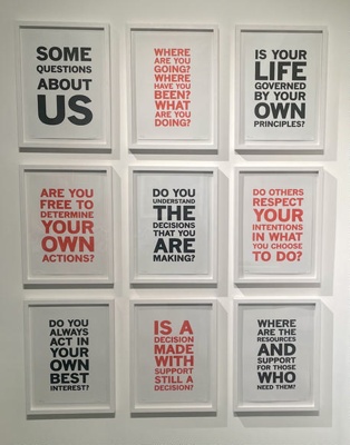 Mark Titchner, Some Questions About Us; Mark Titchner; 2019; LDBGC5