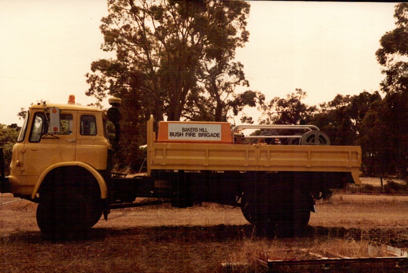 Bakers Hill Bush Fire Brigade Bedford Fire Truck; Hamence, Brian; 2022