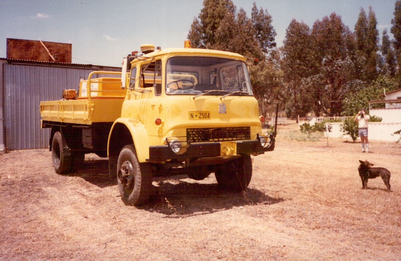 Bakers Hill Bush Fire Brigade Bedford Fire Truck; Hamence, Brian; 2022