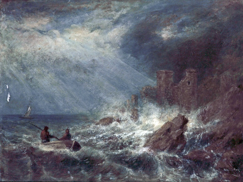 Stormy Coastal Scene; Steer, Philip; BIKGM.8172