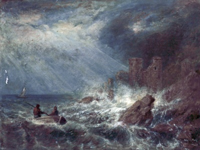 Stormy Coastal Scene; Steer, Philip; BIKGM.8172