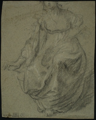 Study of a Woman in a Long Dress; BIKGM.6362