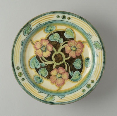 Plate; Della Robbia Pottery; BIKGM.L227.10