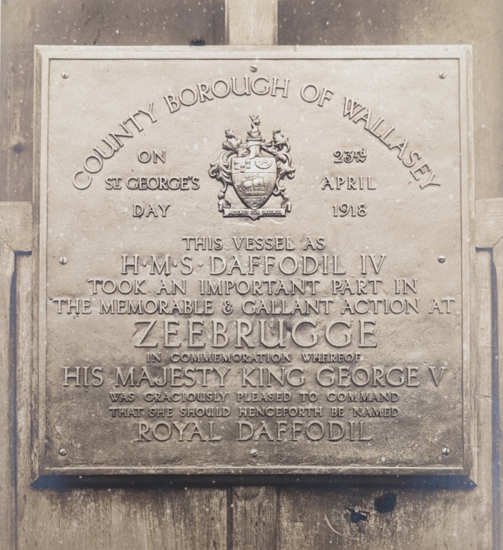 Photographs of 'Zeebrugge' Plaque; Unknown; BIKGM.W751