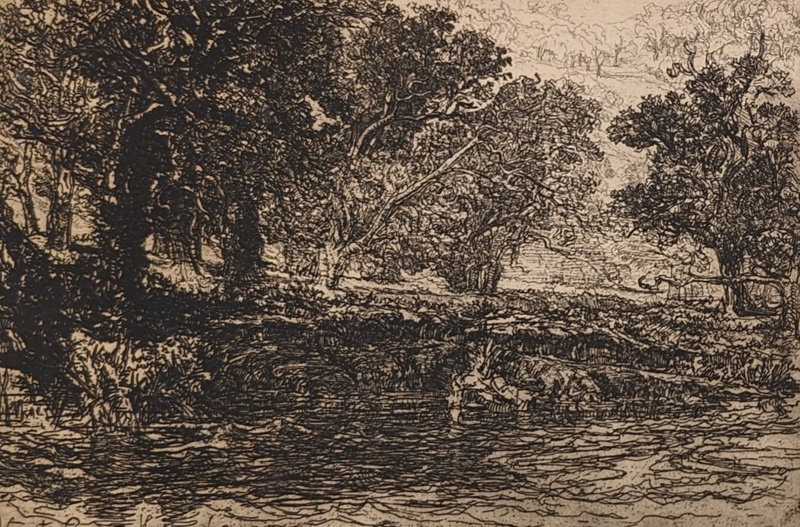 A Riverside - Devon; Haden, Francis Seymour; BIKGM.231