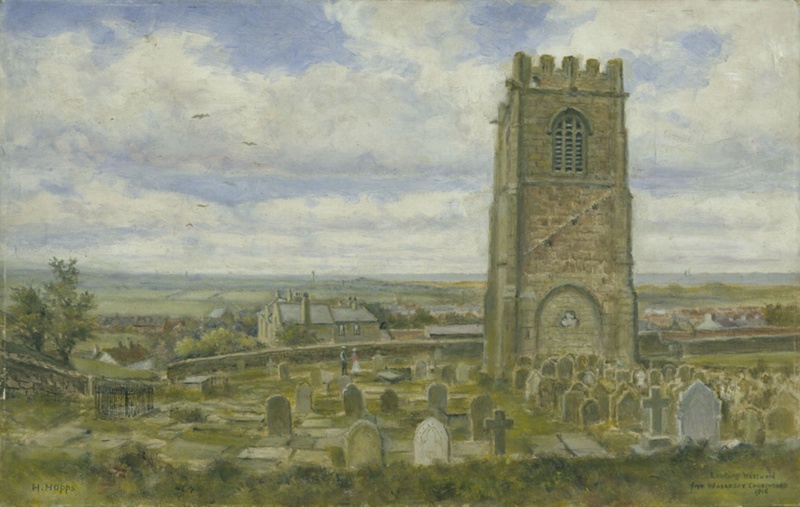 Looking westward from Wallasey Church; Hopps, Harold; BIKGM.W218