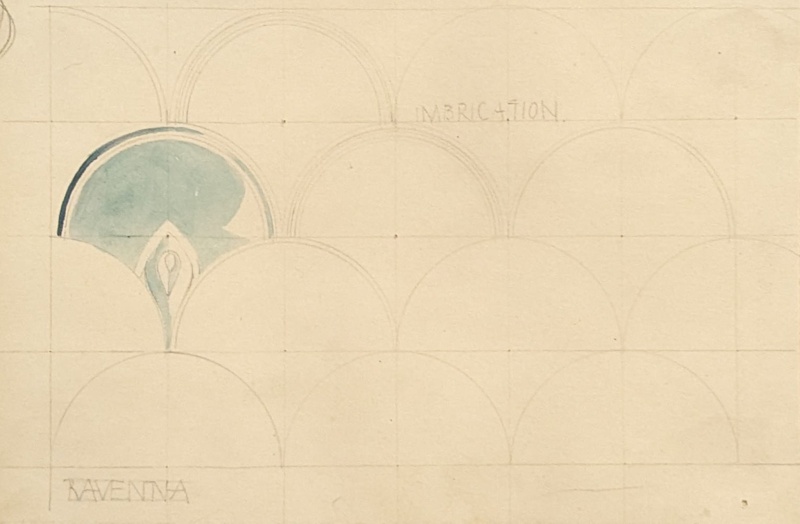 Ravenna Pattern ; Richards, Albert; c. 1937; BIKGM.7039.3