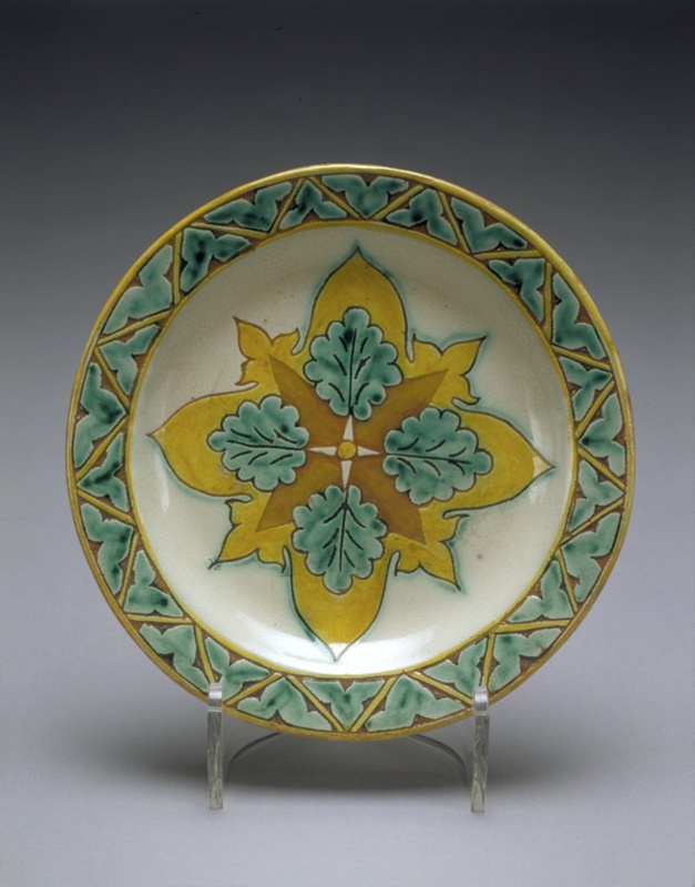 plate; Della Robbia Pottery; BIKGM.6001