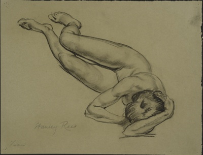 Study of Nude Woman Lying On Side; Reed, Stanley; BIKGM.5664