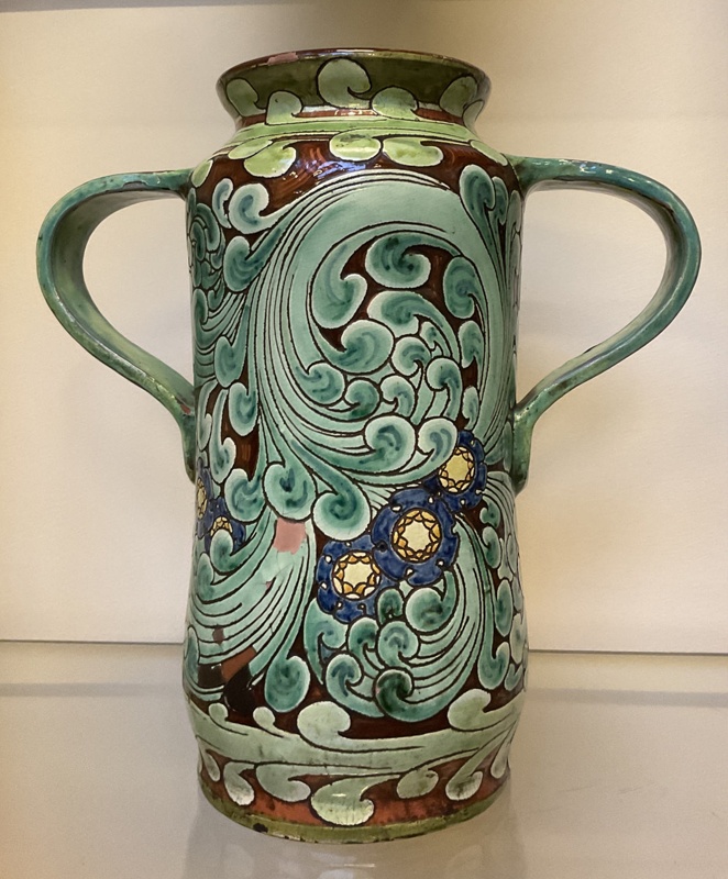 vase; Della Robbia Pottery; BIKGM.237n