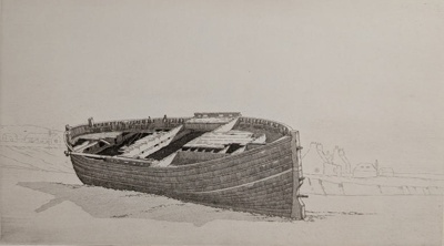 "The Jeannie" - Derelict on Bressay - Shetland; Taylor, Albert (1918-1987); BIKGM.9321