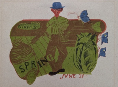 Spring; Richards, Albert (1919-1945); 1935-1939; BIKGM.7128