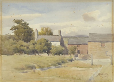 Cottage in Wallasey Village 1907; Wills, Thomas Alexander Dodd; BIKGM.W502