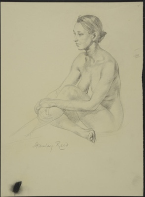 Study of a Nude Woman; Reed, Stanley; BIKGM.5677