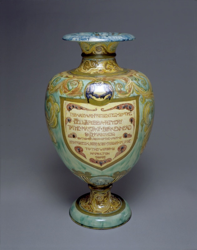 vase; Della Robbia Pottery; BIKGM.985