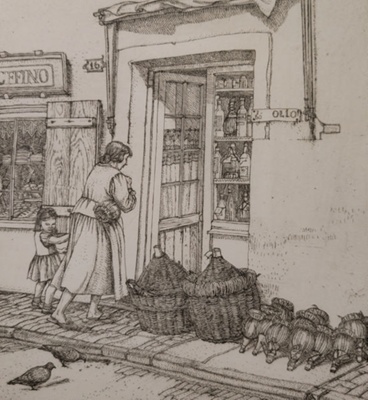 The Chianti Shop; Brown, Denise (1911-1998); BIKGM.9193