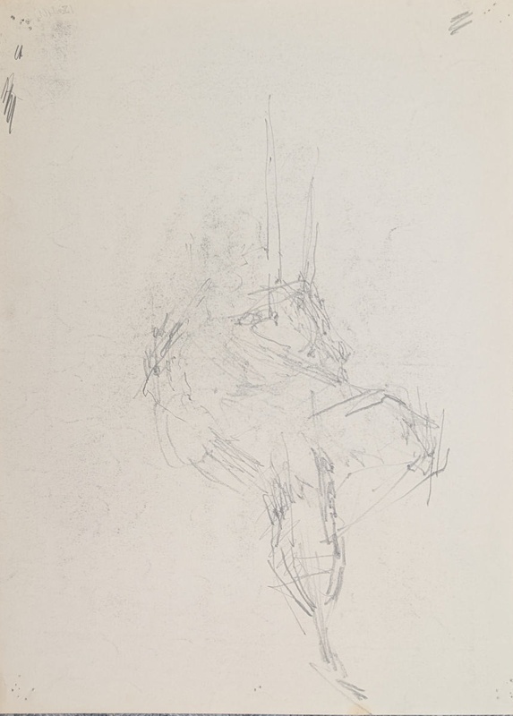 Unfinished Nude; Horsfield, Nicholas (1917-2005); c. 1977; BIKGM.8987.2