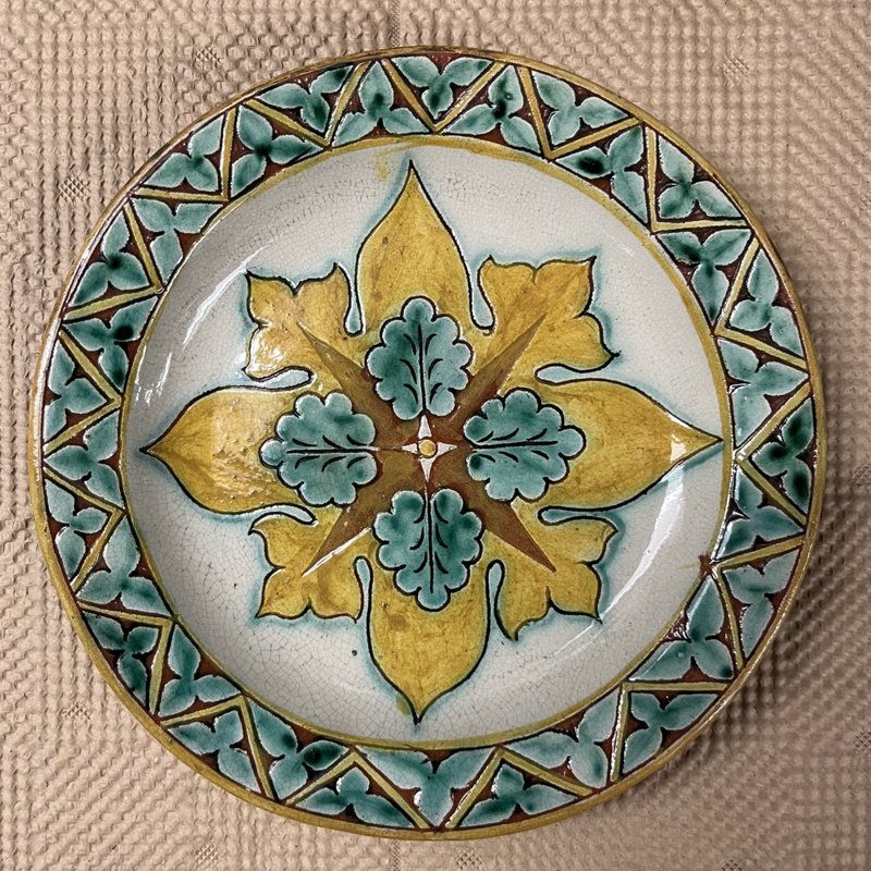 plate; Della Robbia Pottery; BIKGM.6007